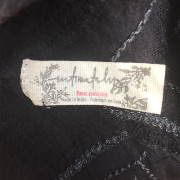 Free People gray on gray light weight tank top tunic ,HPx5 - Picture 3 of 11